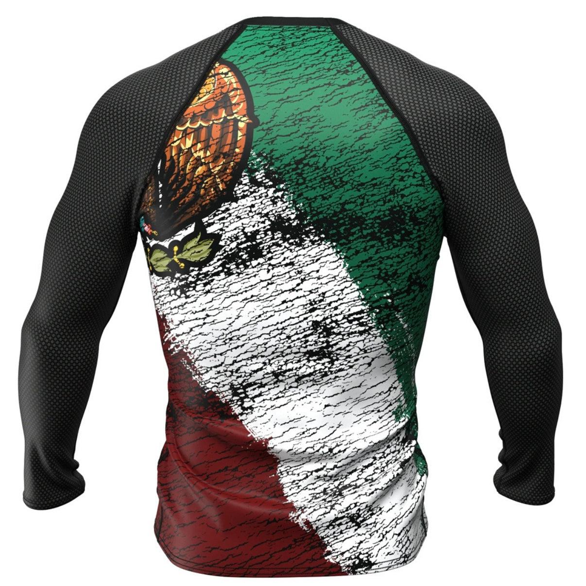Mexico (México) Premium Rash Guard - LONG OR SHORT SLEEVE - MADE TO ORDER 2 WEEK DISPATCH