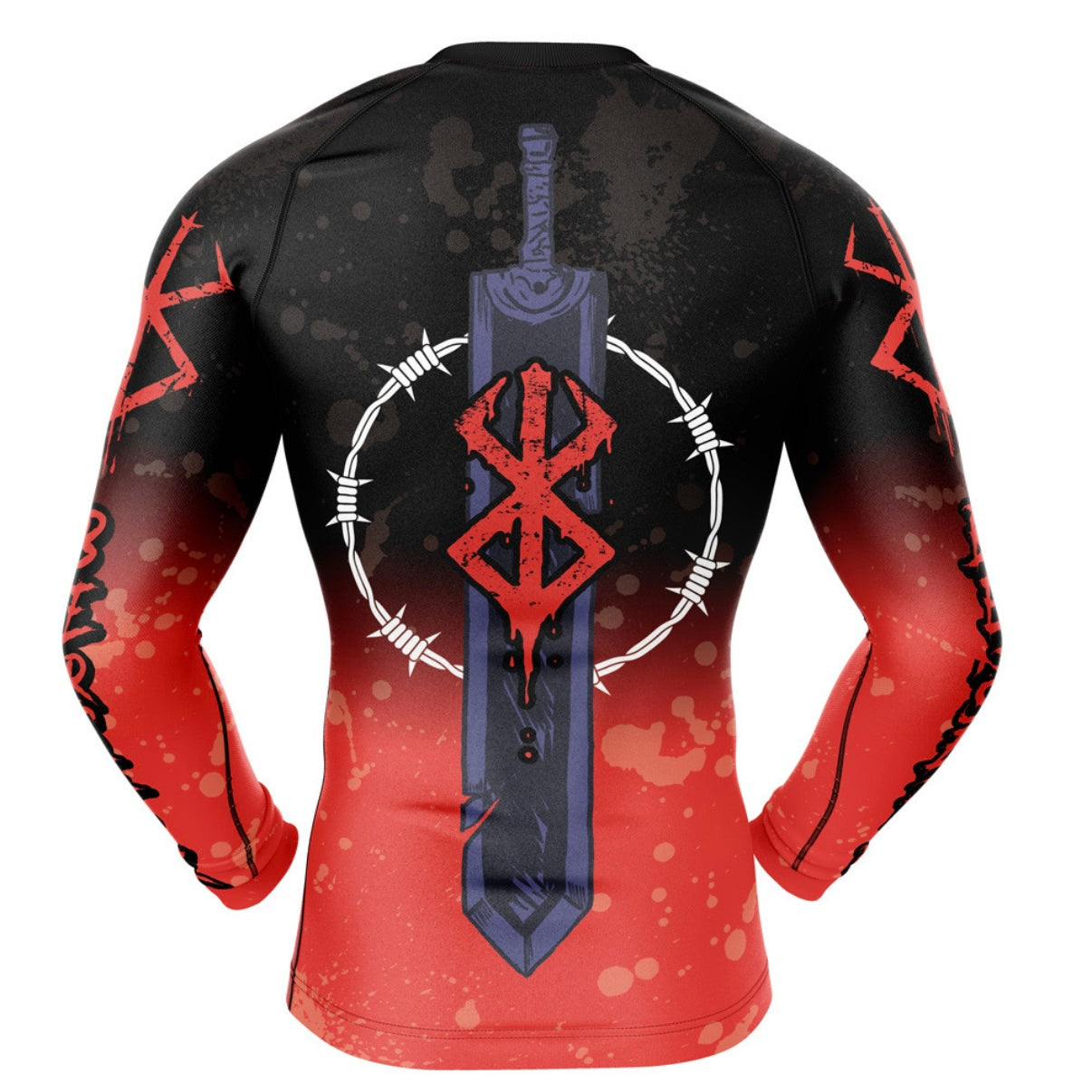 Berserk Armour Premium Rash Guard - LONG OR SHORT SLEEVE - MADE TO ORDER 2 WEEK DISPATCH