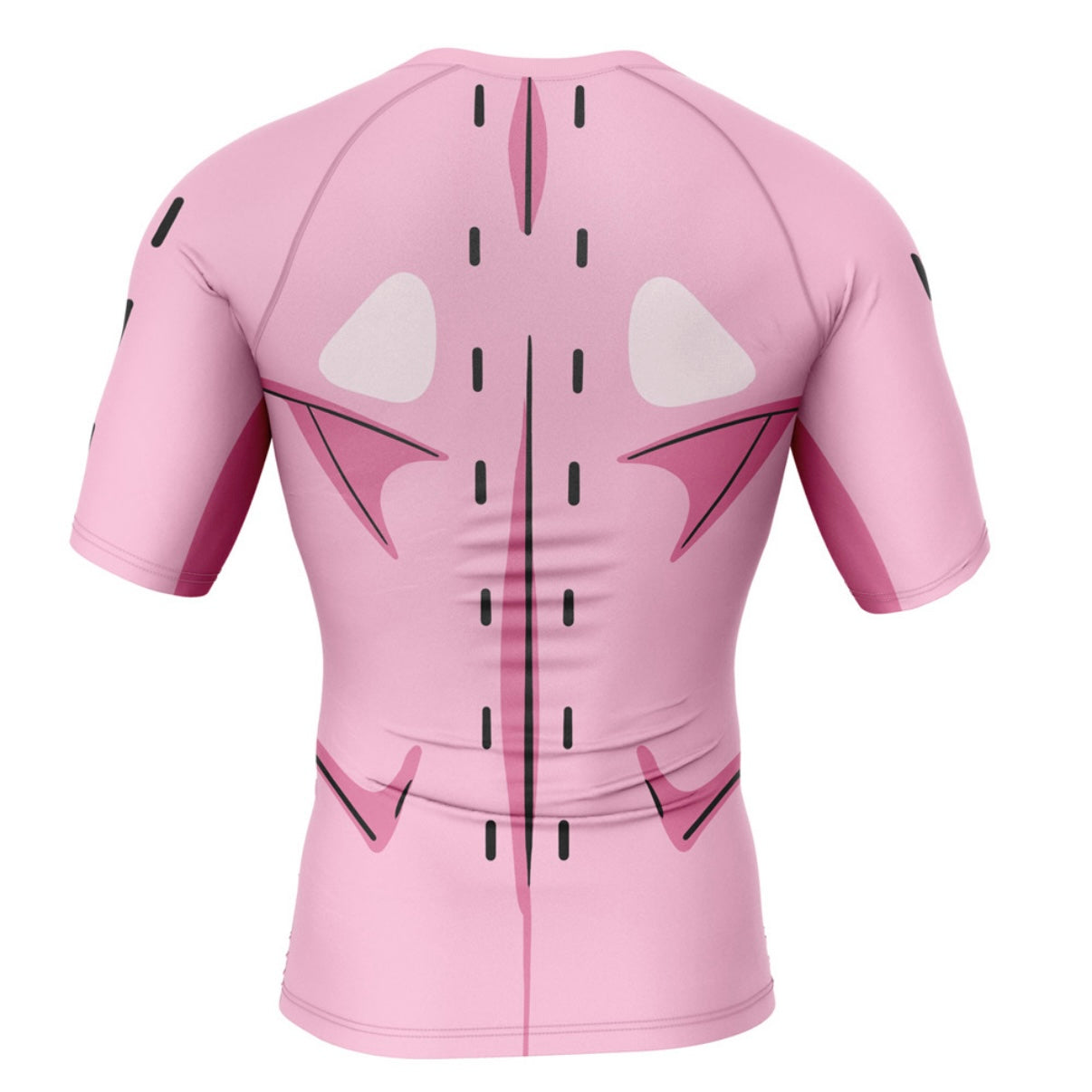 Dragon Ball Z Majin Buu Premium Short Sleeve Rash Guard - MADE TO ORDER 2 WEEK DISPATCH