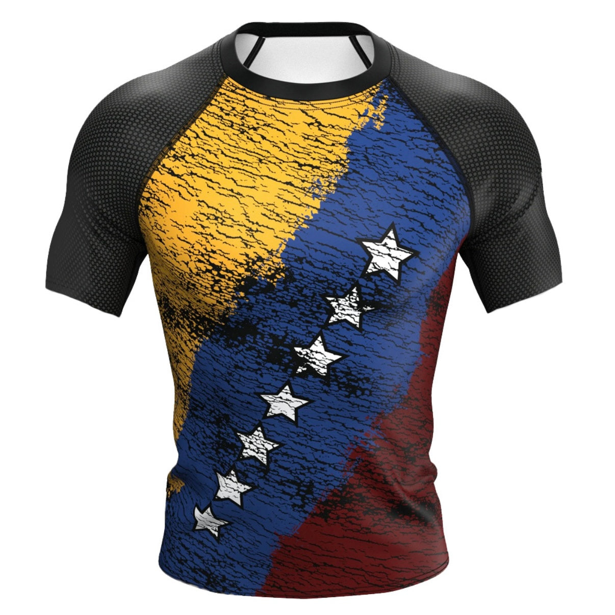 Venezuela Premium Rash Guard - LONG OR SHORT SLEEVE - MADE TO ORDER 2 WEEK DISPATCH