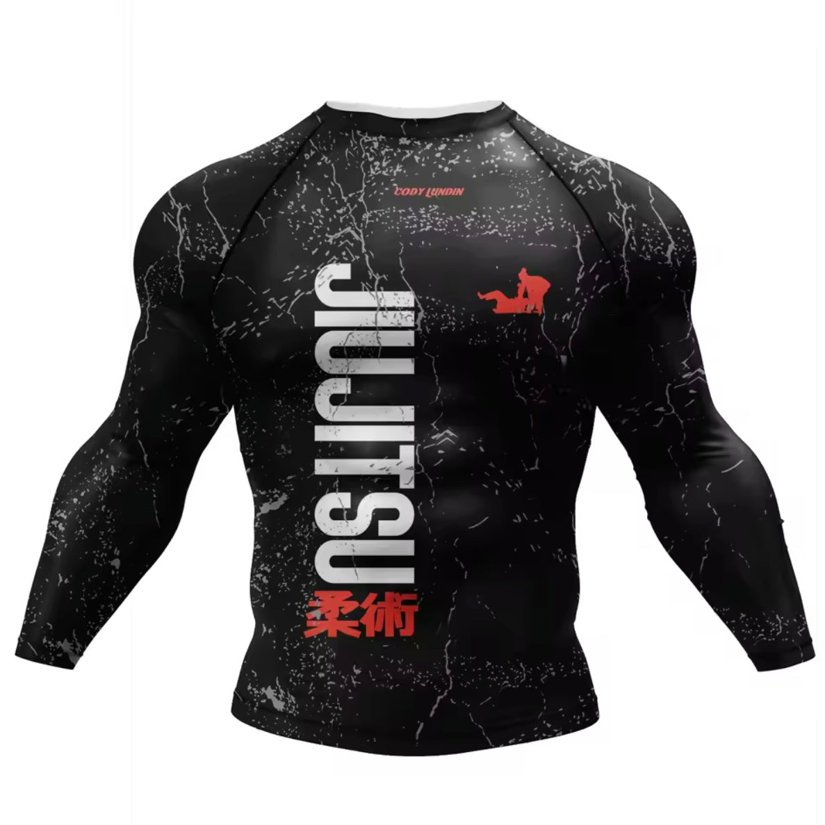 Jiu Jitsu Premium BJJ No Gi Set. Includes Rash Guard, Shorts & Spats