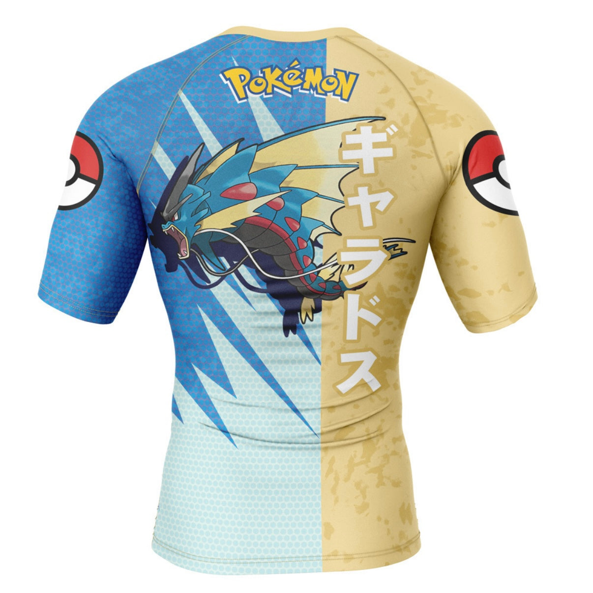 Pokemon Gyarados Premium Short Sleeve Rash Guard - MADE TO ORDER 2 WEEK DISPATCH