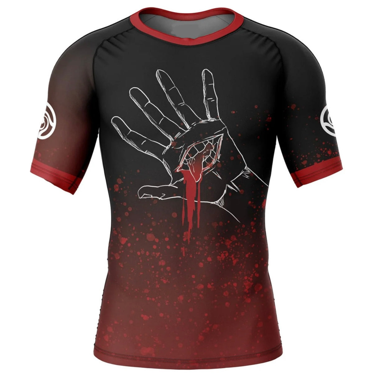 Jujutsu Kaisen Sukuna Hand Premium Rash Guard - LONG OR SHORT SLEEVE - MADE TO ORDER 2 WEEK DISPATCH