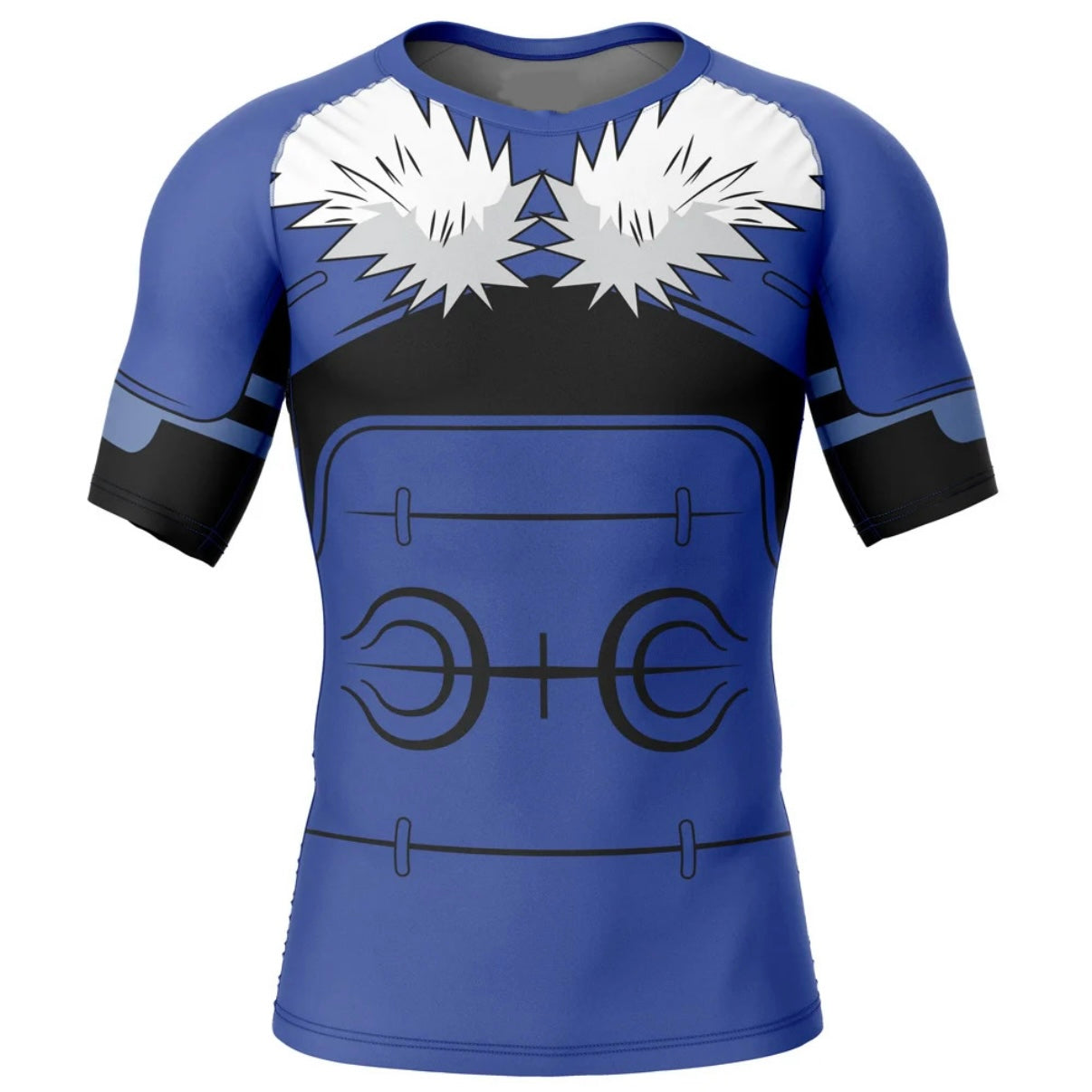 Naruto Senju Tobirama War Armor Premium Rash Guard - LONG OR SHORT SLEEVE - MADE TO ORDER 2 WEEK DISPATCH