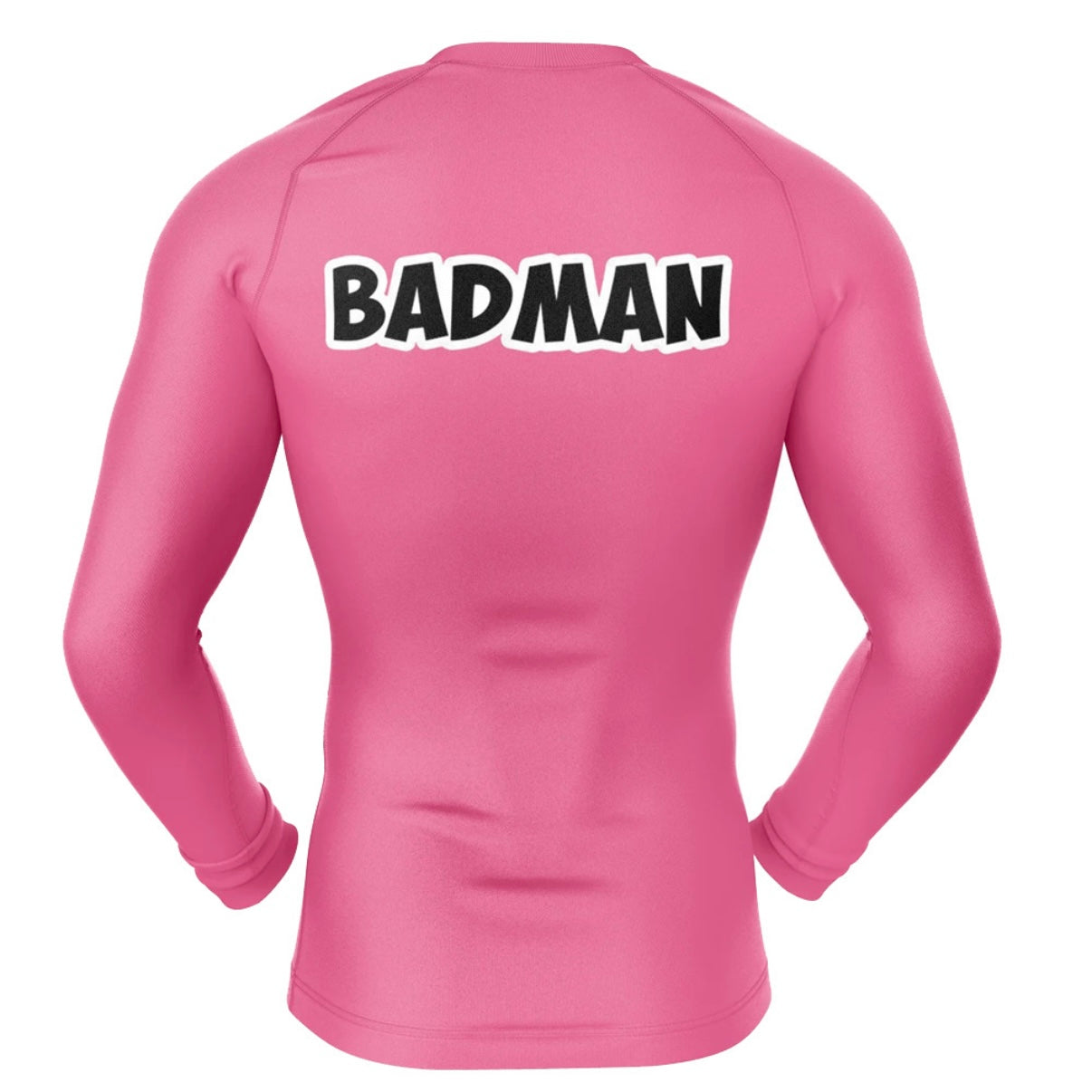 Dragon Ball Z Vegeta Pink Badman Premium Rash Guard - LONG OR SHORT SLEEVE - MADE TO ORDER 2 WEEK DISPATCH