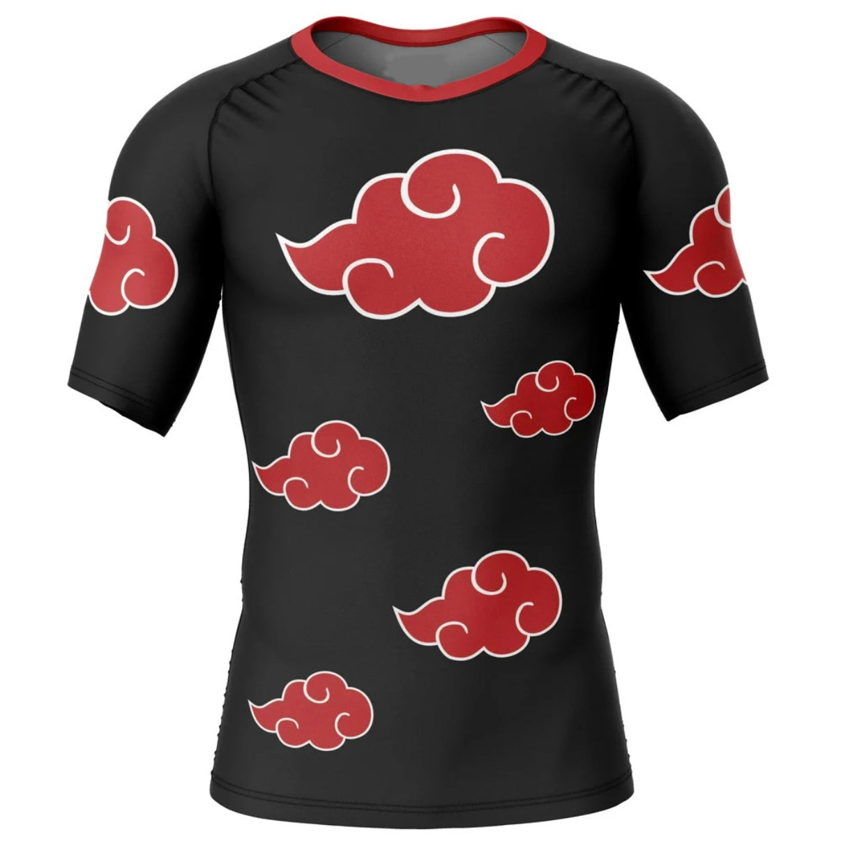 Naruto Akatsuki Premium Rash Guard - LONG OR SHORT SLEEVE - MADE TO ORDER 2 WEEK DISPATCH