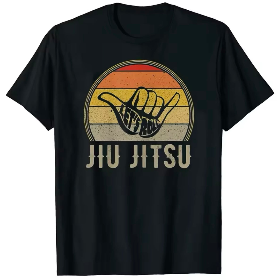 Jiu Jitsu Lets Roll T-Shirt - MADE TO ORDER 2 WEEK DISPATCH