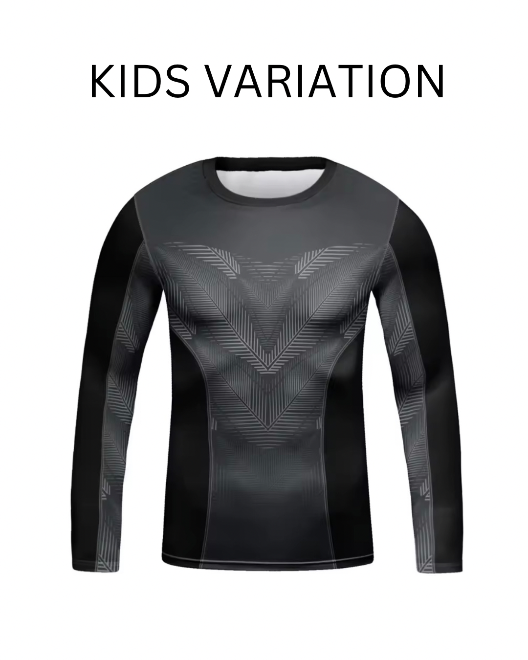 Dark Premium BJJ / MMA Compression Rash Guard - LONG & SHORT SLEEVE VARIATIONS - MADE TO ORDER 2 WEEK DISPATCH