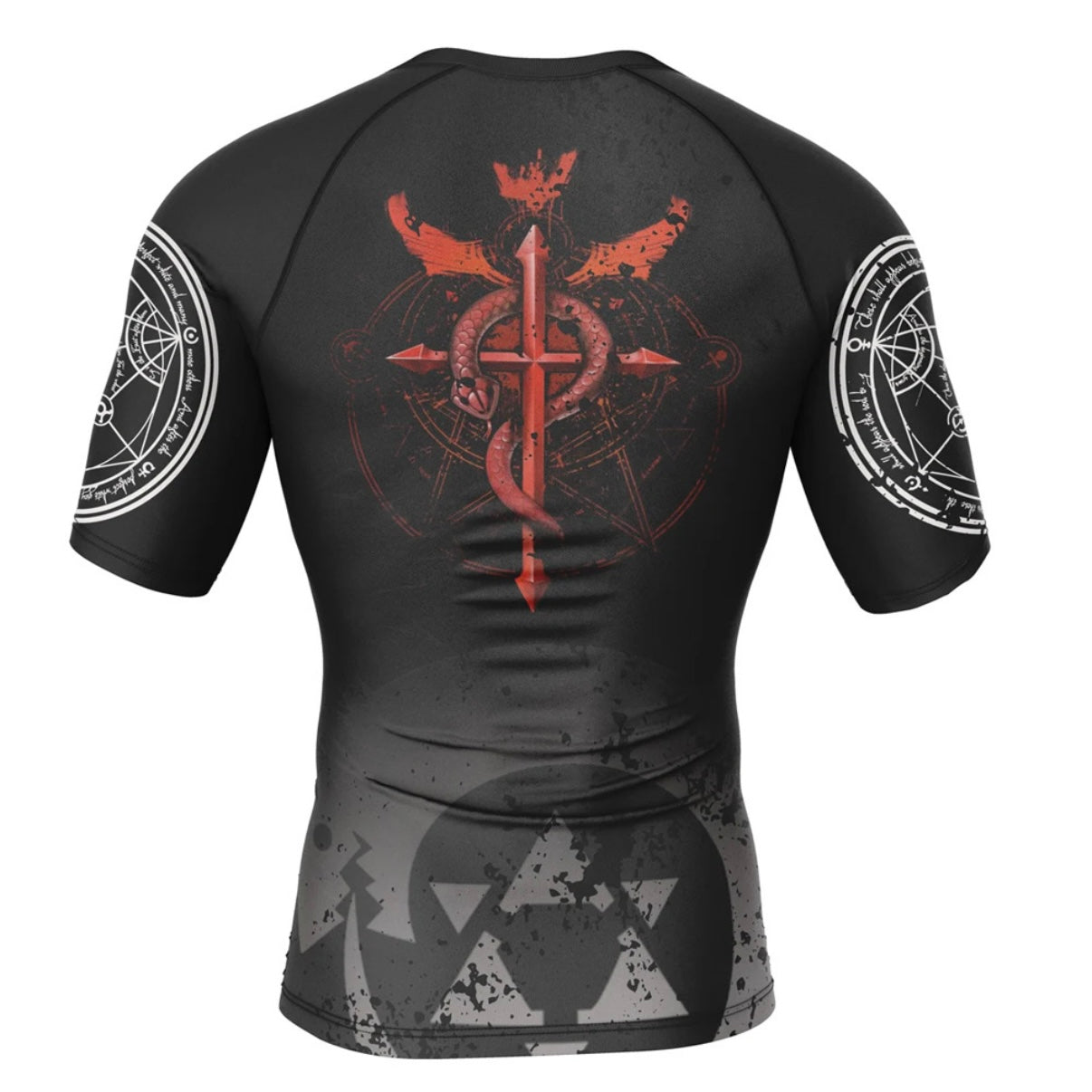 Fullmetal Alchemist Transmutation Circle Premium Rash Guard - LONG OR SHORT SLEEVE - MADE TO ORDER 2 WEEK DISPATCH