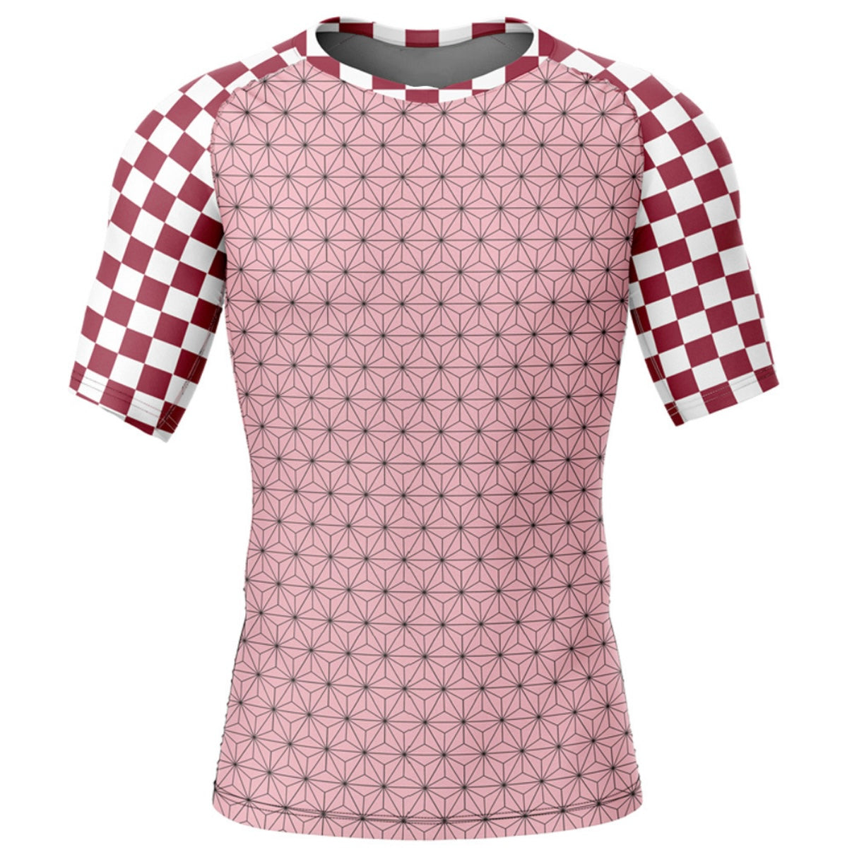 Demon Slayer Nezuko Premium Rash Guard - LONG OR SHORT SLEEVE - MADE TO ORDER 2 WEEK DISPATCH