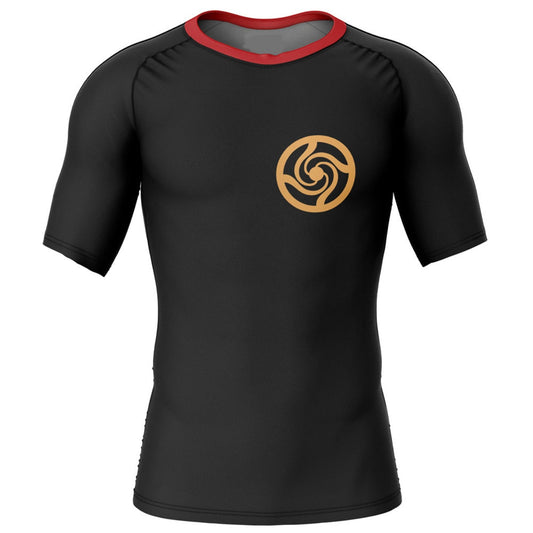 Jujutsu Kaisen Itadori Premium Short Sleeve Rash Guard - MADE TO ORDER 2 WEEK DISPATCH