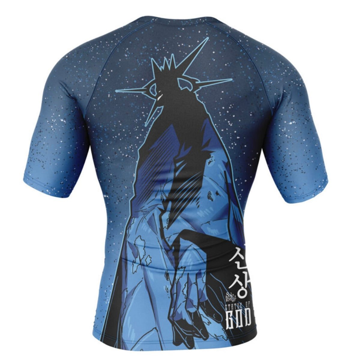 Solo Leveling Statue of God Premium Long Sleeve Rash Guard - MADE TO ORDER 2 WEEK DISPATCH