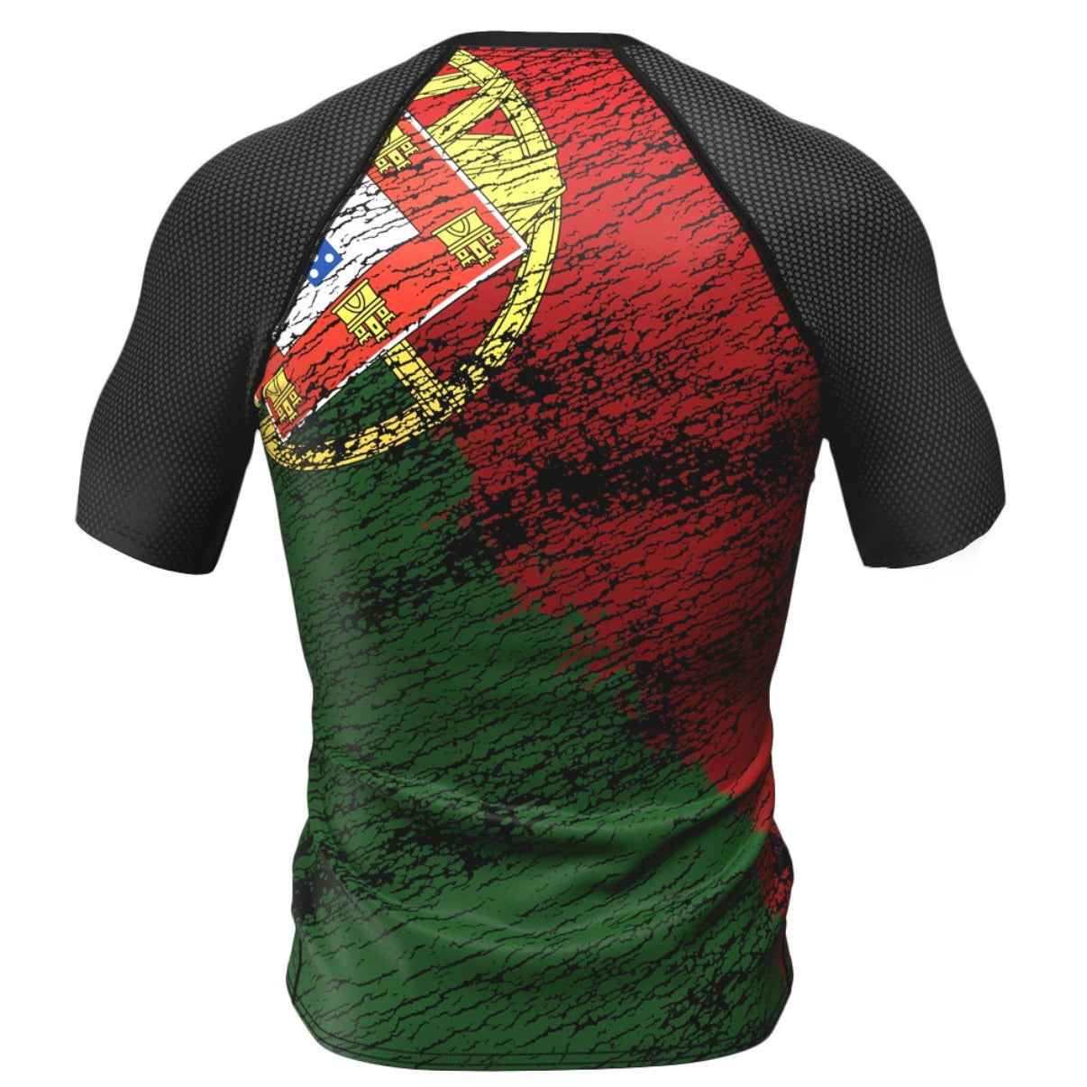 Portugal Premium Rash Guard - LONG OR SHORT SLEEVE - MADE TO ORDER 2 WEEK DISPATCH