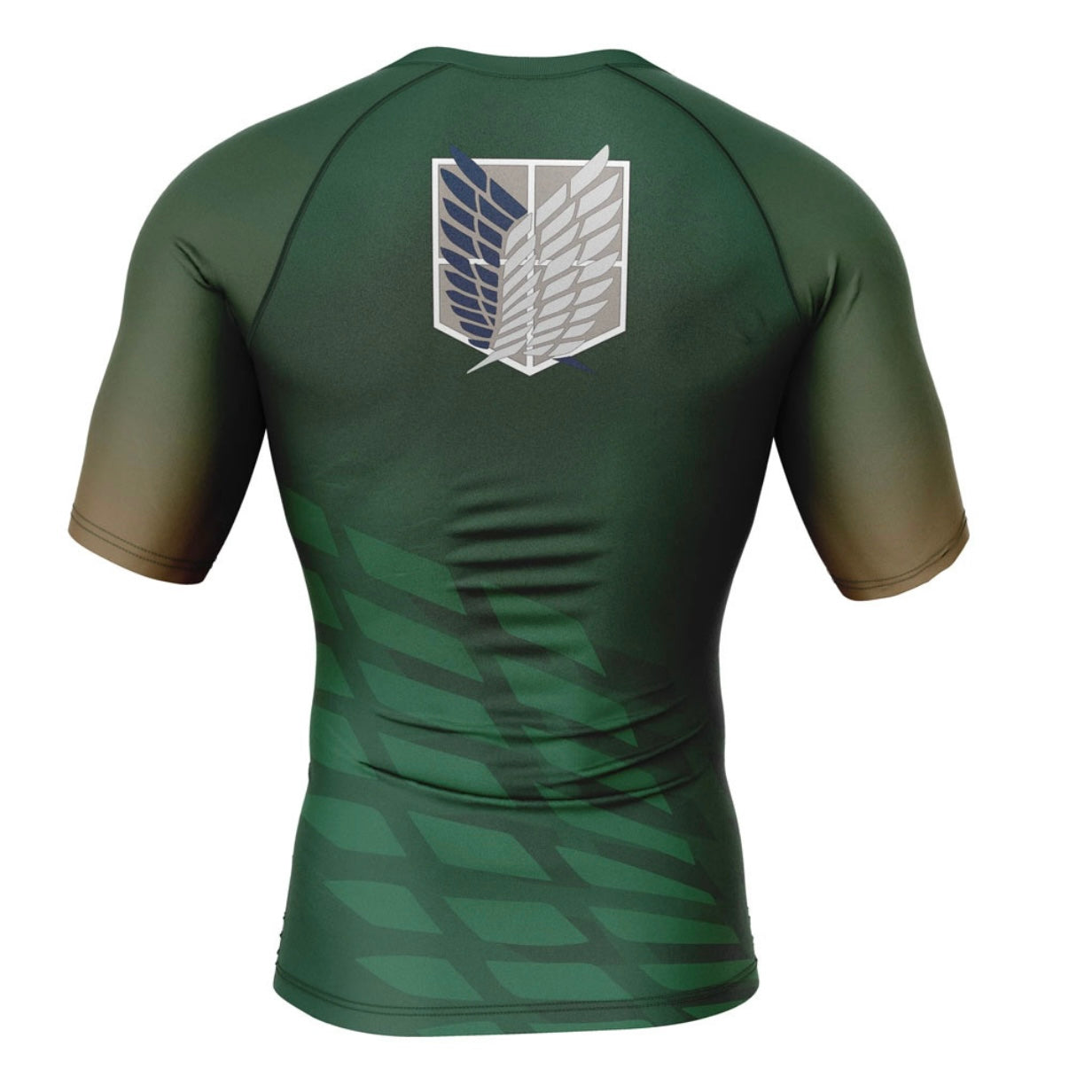 Attack on Titan 'Survey Corps' Premium Rash Guard - LONG OR SHORT SLEEVE - MADE TO ORDER 2 WEEK DISPATCH