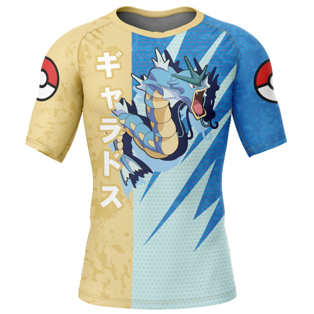 Pokemon Gyarados Premium Short Sleeve Rash Guard - MADE TO ORDER 2 WEEK DISPATCH