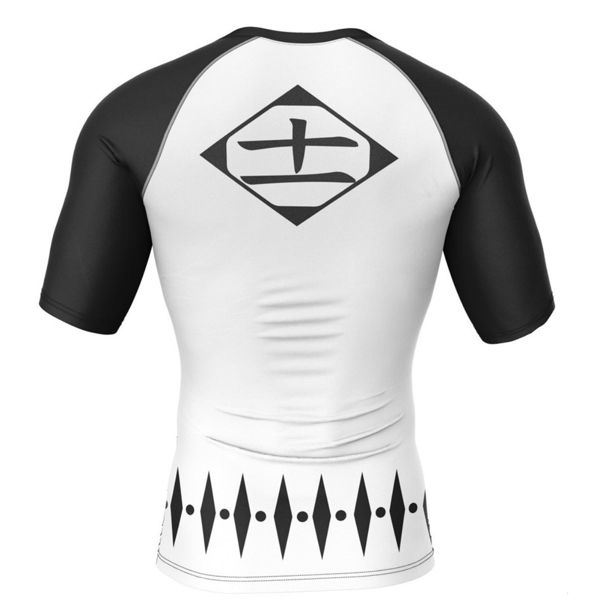 Bleach Zaraki Kenpachi Premium Short Sleeve Rash Guard - MADE TO ORDER 2 WEEK DISPATCH