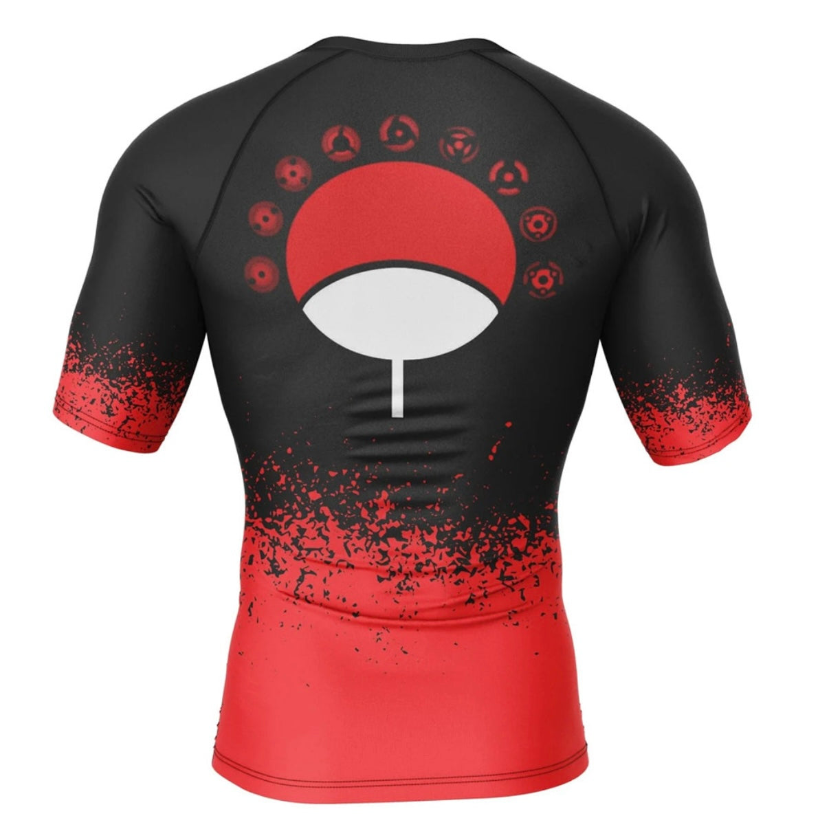 Naruto Sharingan Premium Rash Guard - LONG OR SHORT SLEEVE - MADE TO ORDER 2 WEEK DISPATCH