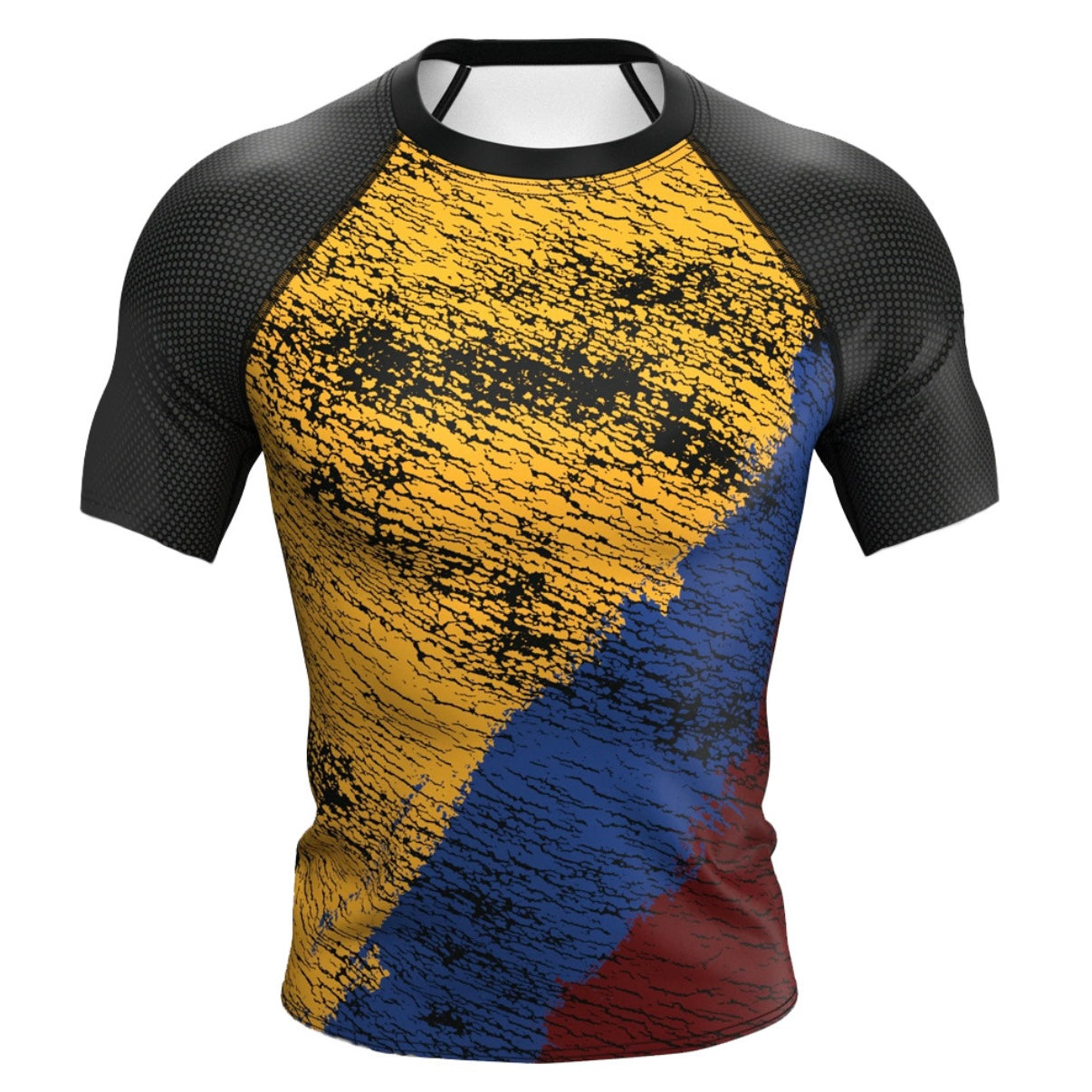 Colombia Premium Rash Guard - LONG OR SHORT SLEEVE - MADE TO ORDER 2 WEEK DISPATCH