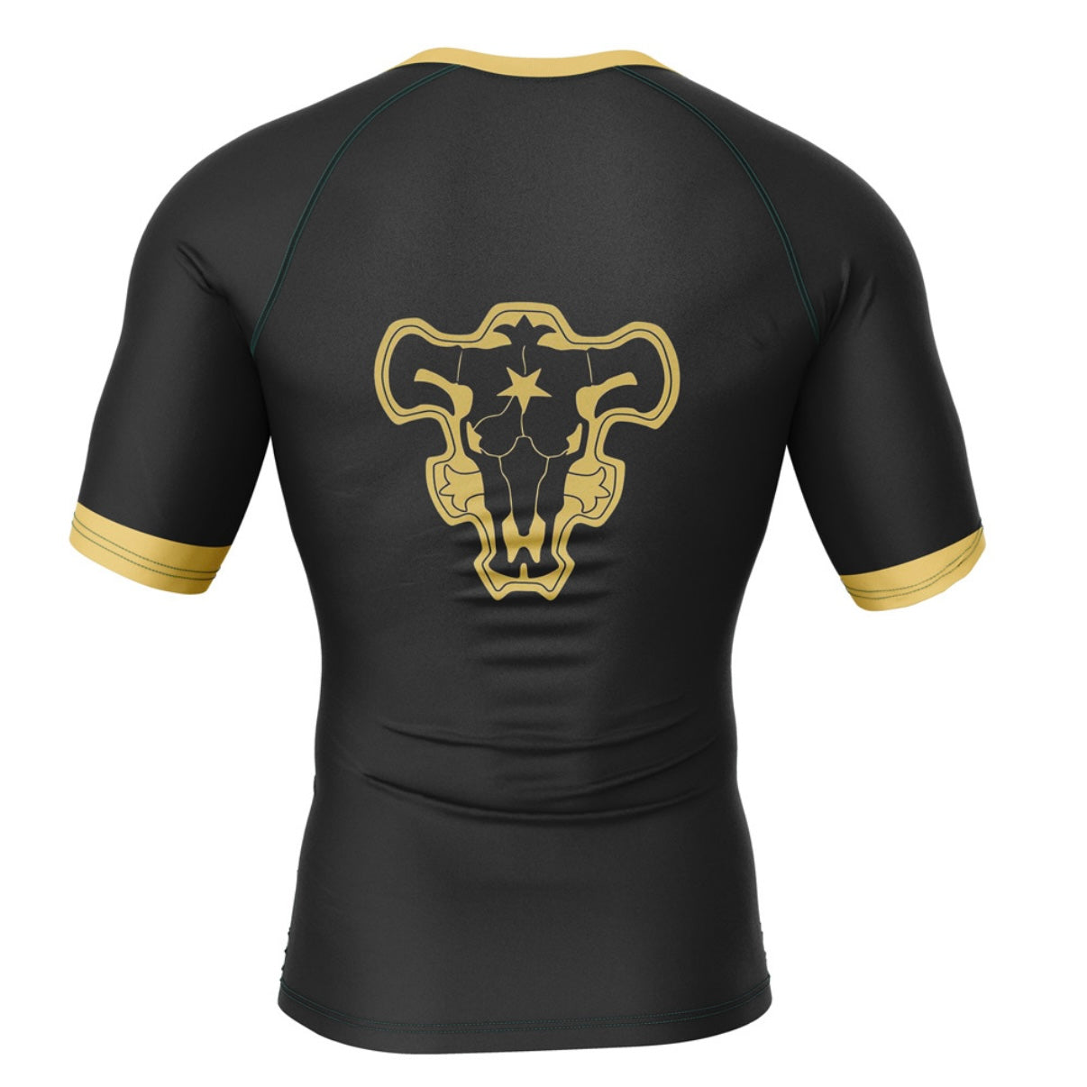 Black Clover Black Bulls Premium Rash Guard - LONG OR SHORT SLEEVE - MADE TO ORDER 2 WEEK DISPATCH