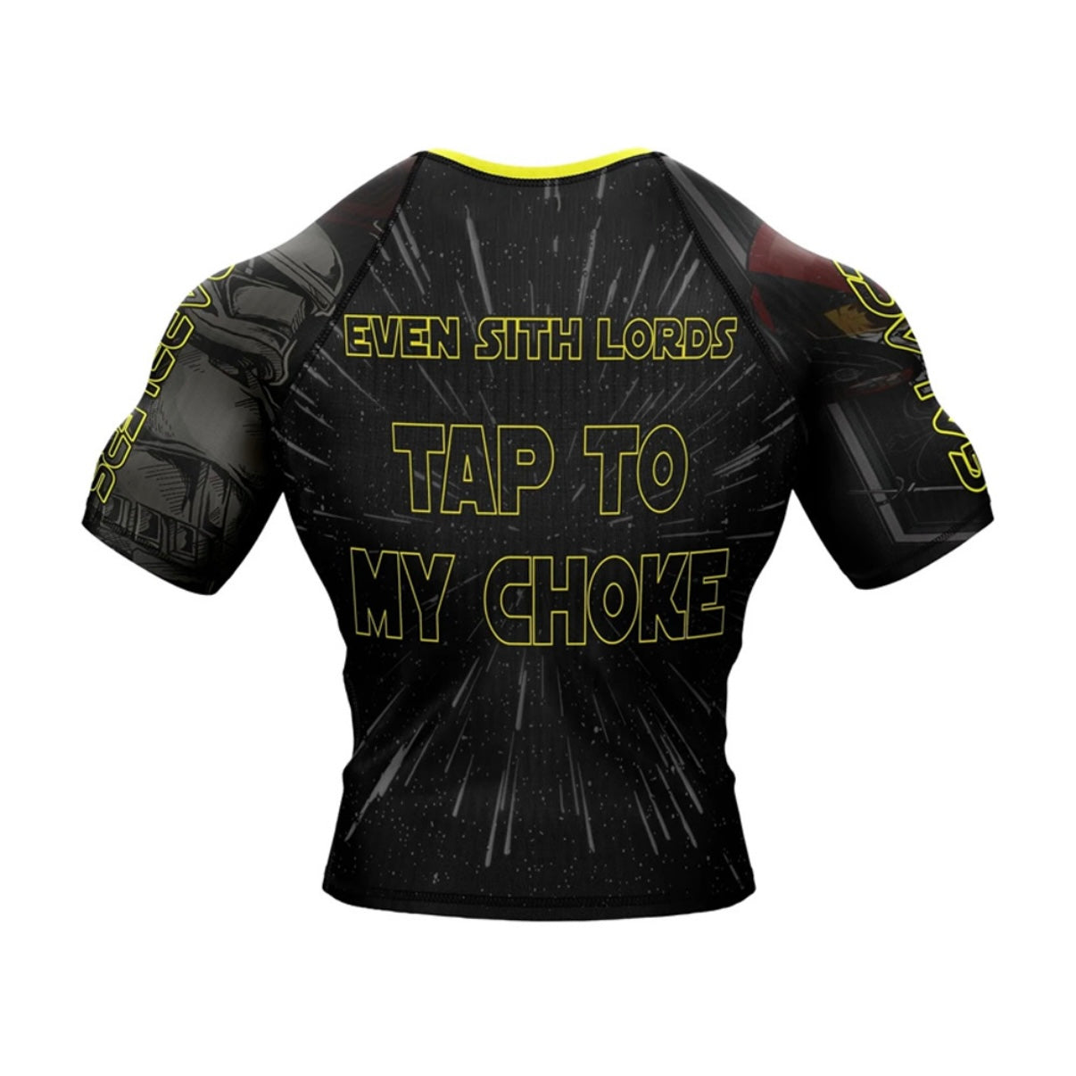 Star Wars Dark Side Choke Premium BJJ / MMA Rash Guard - LONG OR SHORT SLEEVE - MADE TO ORDER 2 WEEK DISPATCH