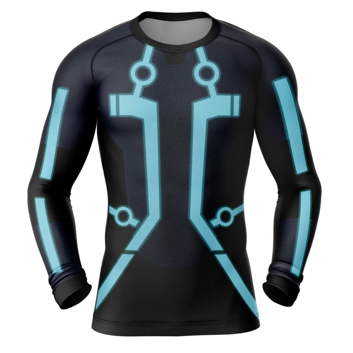 Tron Legacy Premium Rash Guard - LONG OR SHORT SLEEVE - MADE TO ORDER 2 WEEK DISPATCH