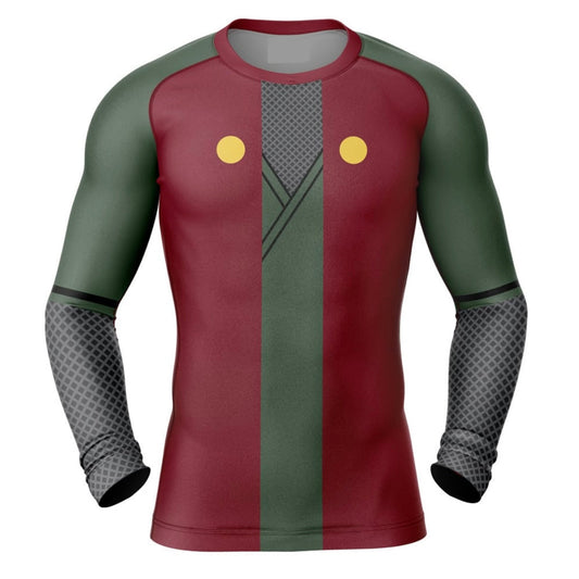 Naruto Jiraiya Premium Rash Guard - LONG OR SHORT SLEEVE - MADE TO ORDER 2 WEEK DISPATCH