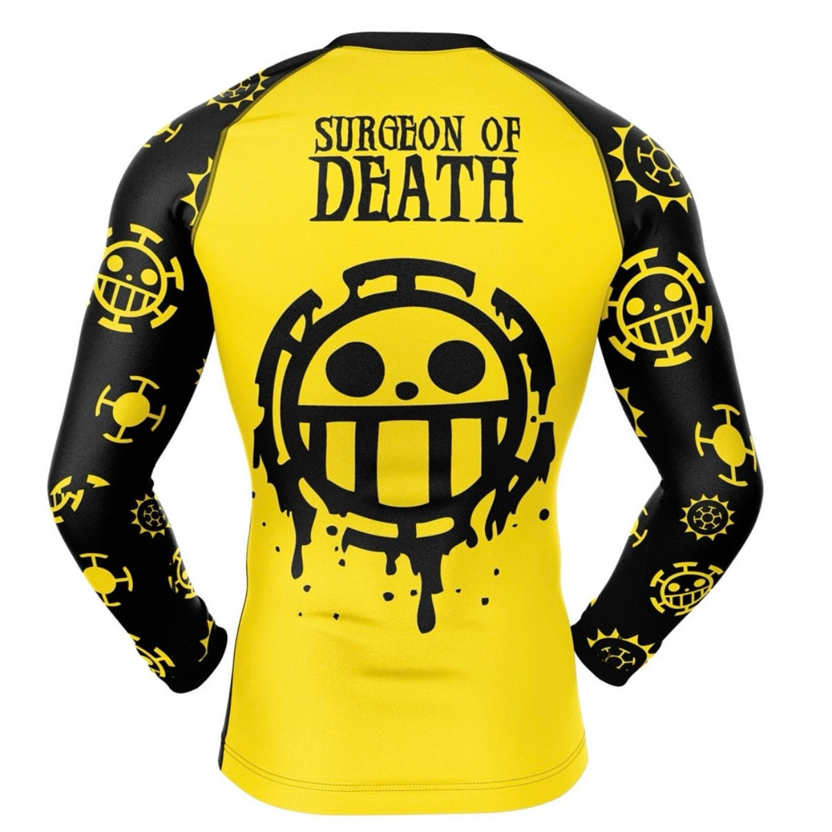 One Piece Trafalgar Law Premium Rash Guard - LONG OR SHORT SLEEVE - MADE TO ORDER 2 WEEK DISPATCH