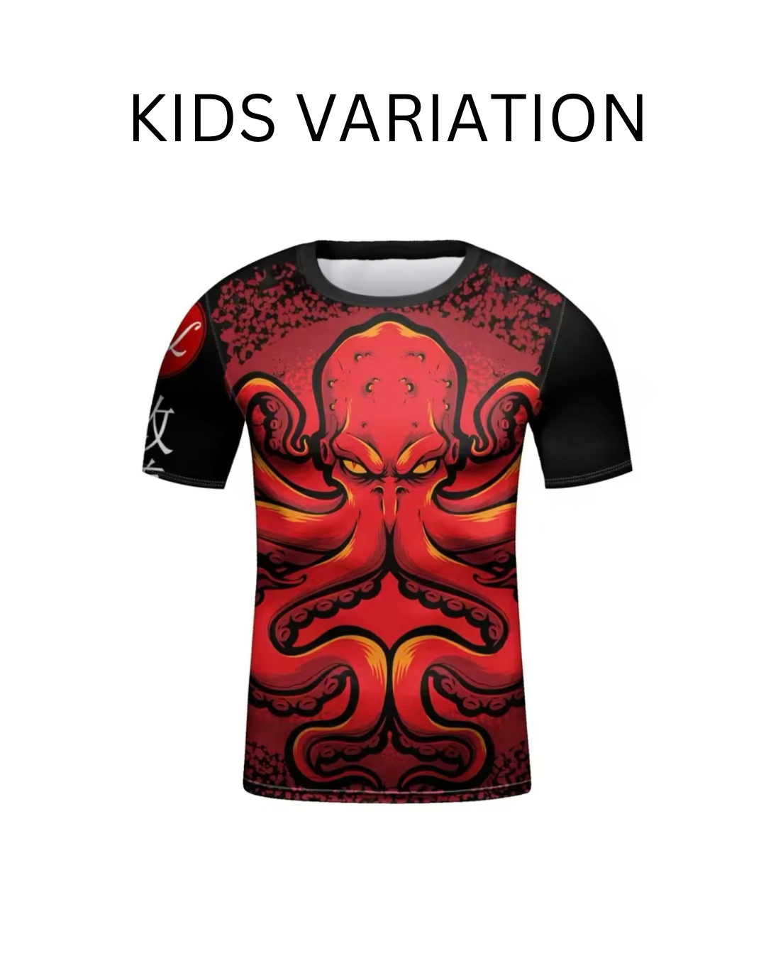 Octopus Premium BJJ / MMA Rash Guard - LONG & SHORT SLEEVE VARIATIONS - MADE TO ORDER 2 WEEK DISPATCH