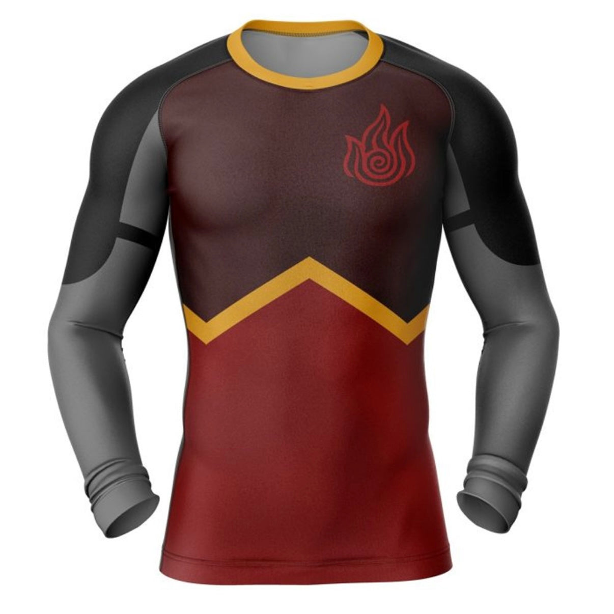 Avatar 'Firebenders' Premium Rash Guard - LONG OR SHORT SLEEVE - MADE TO ORDER 2 WEEK DISPATCH