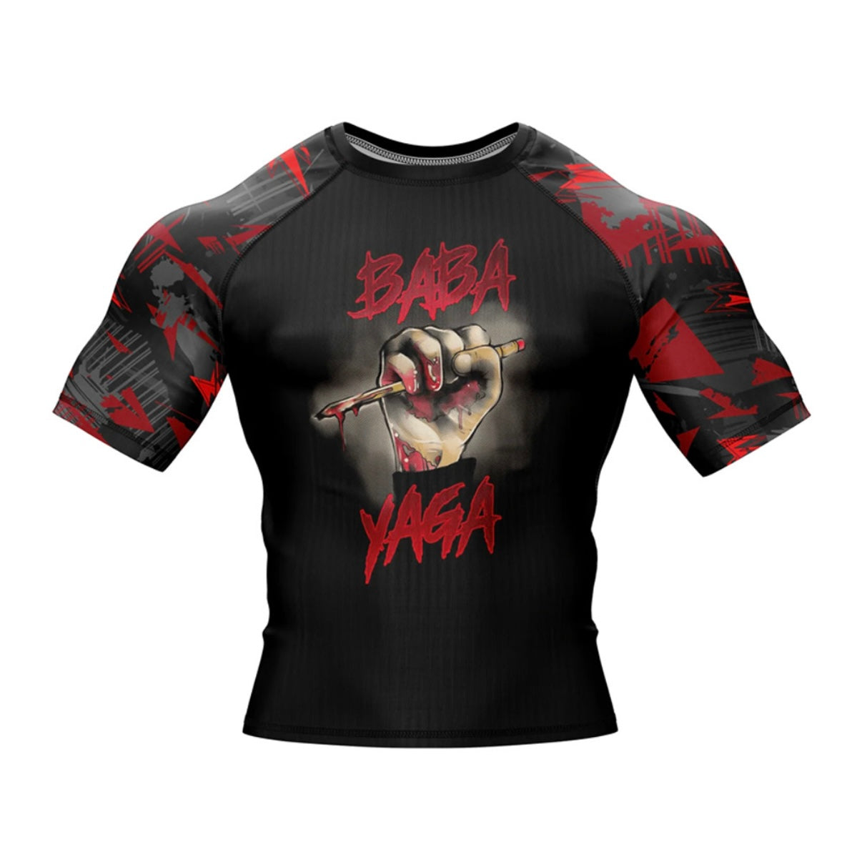 Baba Yaga Premium Rash Guard - LONG OR SHORT SLEEVE - MADE TO ORDER 2 WEEK DISPATCH