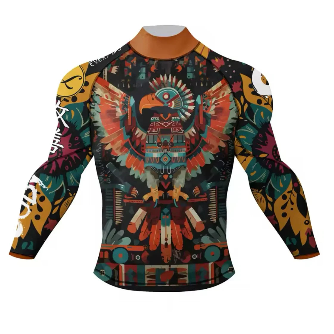 Bird Roller Premium BJJ / MMA High Neck Rash Guard - LONG & SHORT SLEEVE VARIATIONS - MADE TO ORDER 2 WEEK DISPATCH