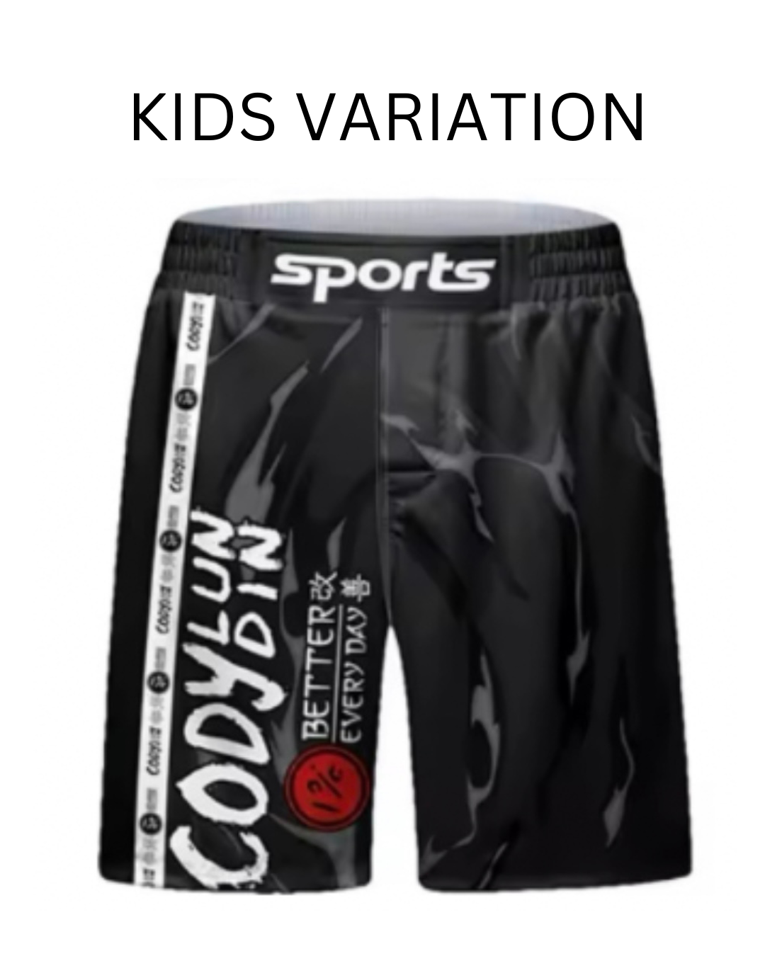 Always Injured Premium BJJ No Gi / MMA Set. Rash Guard, Shorts & Spats - MADE TO ORDER 2 WEEK DISPATCH