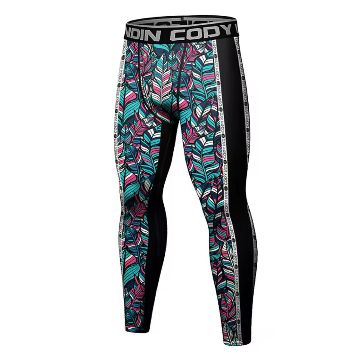 Colourful Roller Premium Compression Spats for BJJ, MMA, Wrestling, CrossFit, Yoga, Running, Cycling, and More - MADE TO ORDER 2 WEEK DISPATCH