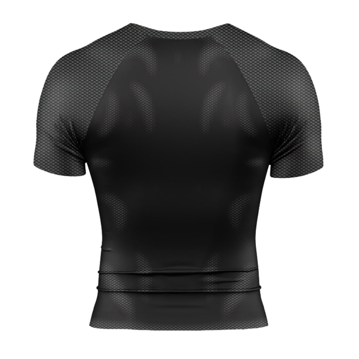 Black Superman Premium Short Sleeve Rash Guard - MADE TO ORDER 2 WEEK DISPATCH