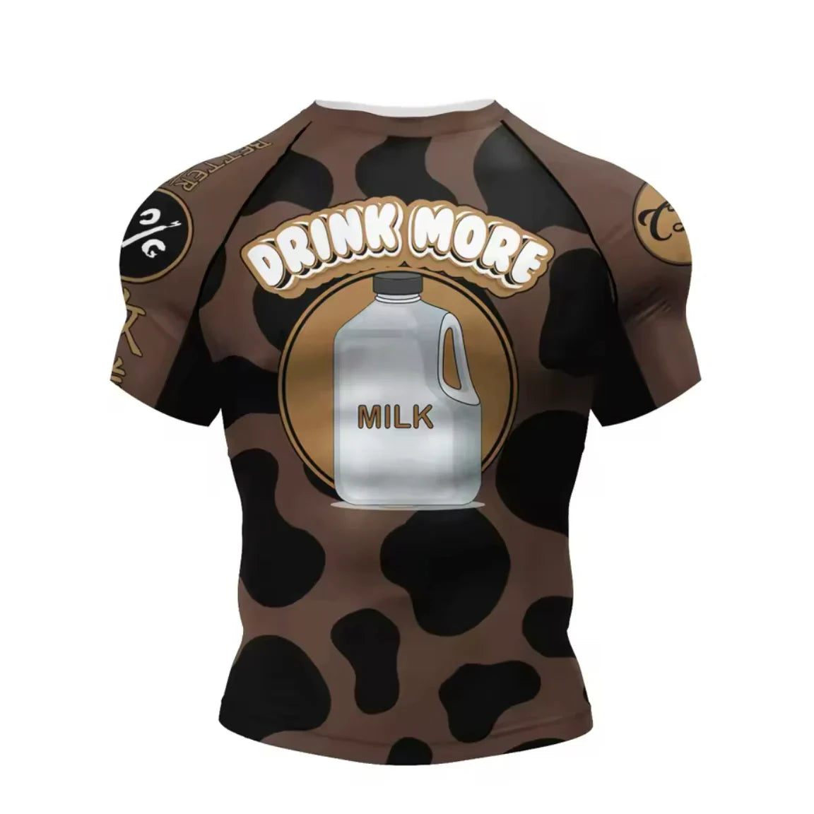 Milk Premium BJJ / MMA Rash Guard - LONG & SHORT SLEEVE VARIATIONS - MADE TO ORDER 2 WEEK DISPATCH