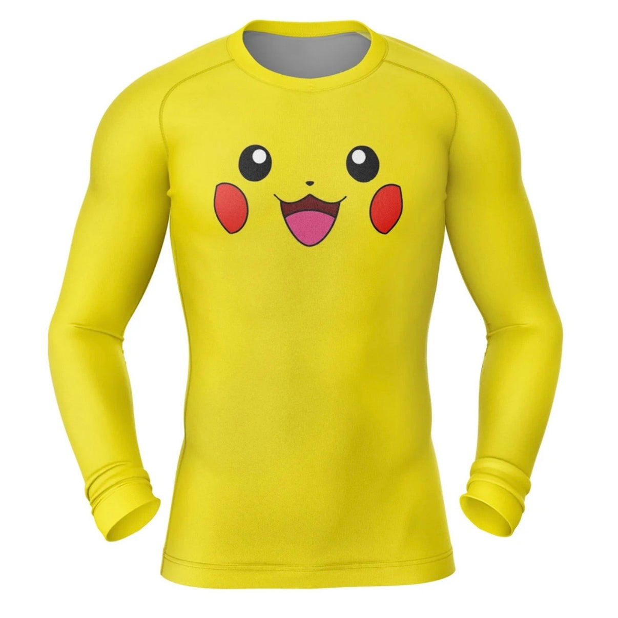 Pokemon Pikachu Premium Rash Guard - LONG OR SHORT SLEEVE - MADE TO ORDER 2 WEEK DISPATCH