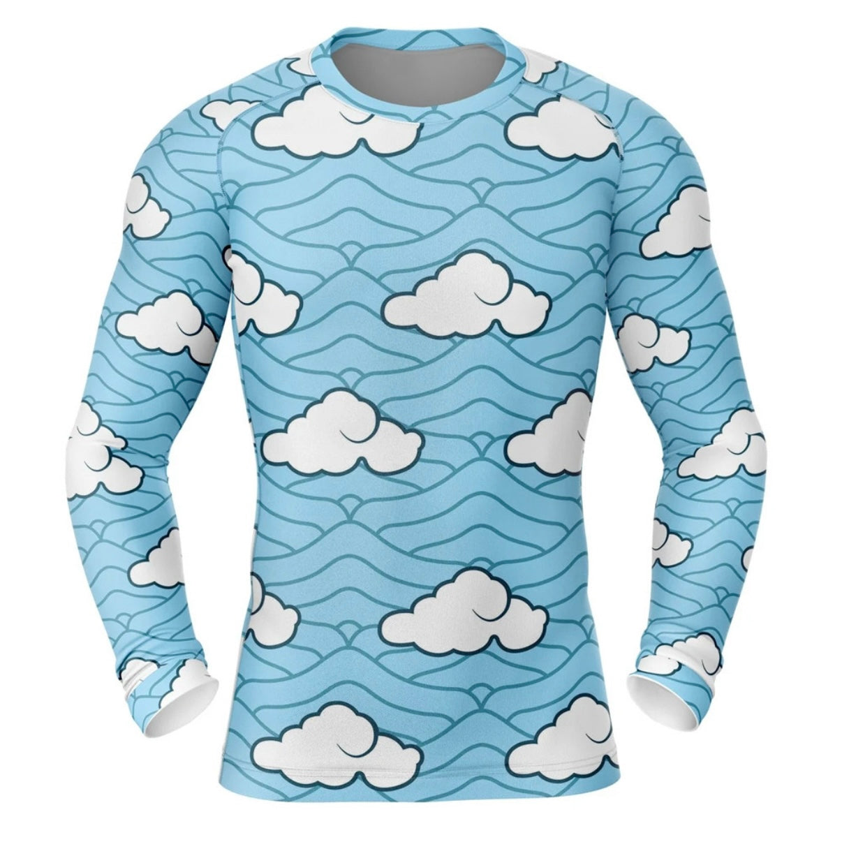 Demon Slayer Sakonji Premium Rash Guard - LONG OR SHORT SLEEVE - MADE TO ORDER 2 WEEK DISPATCH