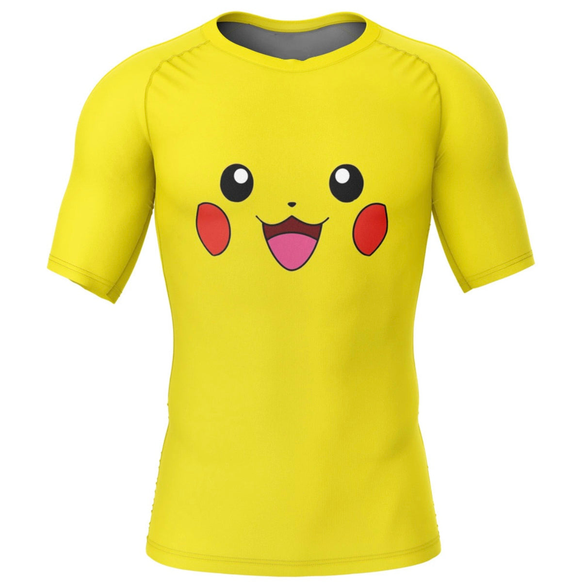 Pokemon Pikachu Premium Rash Guard - LONG OR SHORT SLEEVE - MADE TO ORDER 2 WEEK DISPATCH
