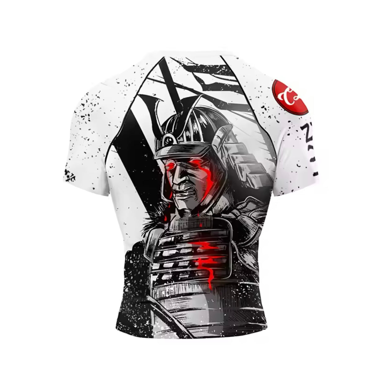 Samurai Warrior Premium BJJ / MMA Rash Guard - LONG & SHORT SLEEVE VARIATIONS - MADE TO ORDER 2 WEEK DISPATCH