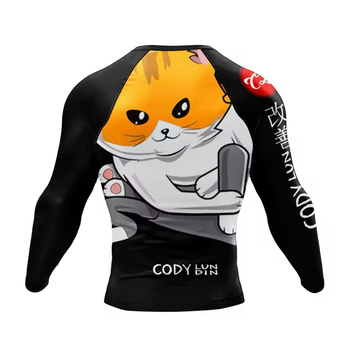 Cat Premium BJJ / MMA Rash Guard - LONG & SHORT SLEEVE VARIATIONS - MADE TO ORDER 2 WEEK DISPATCH