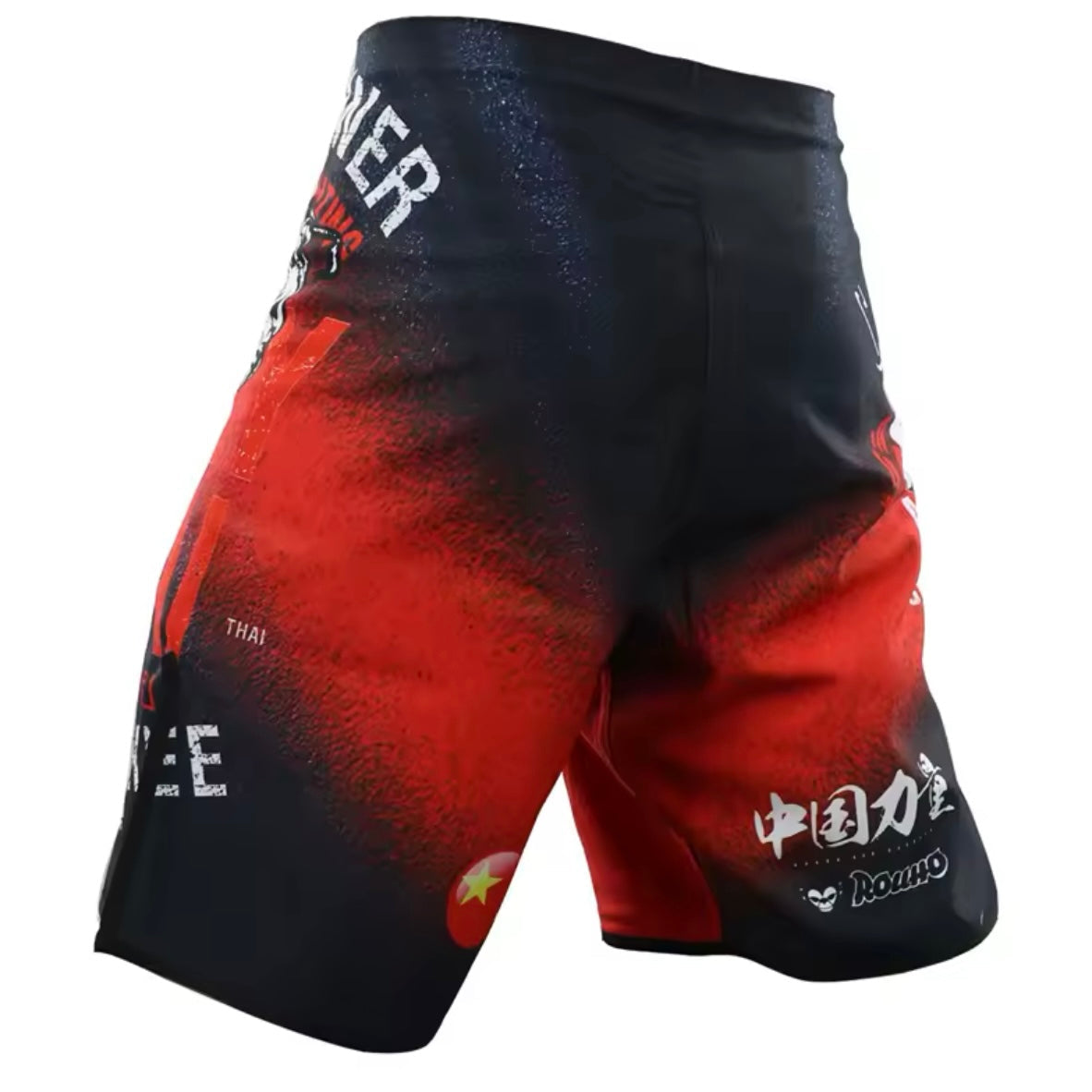 China Power Premium MMA Grappling Shorts - MADE TO ORDER 2 WEEK DISPATCH