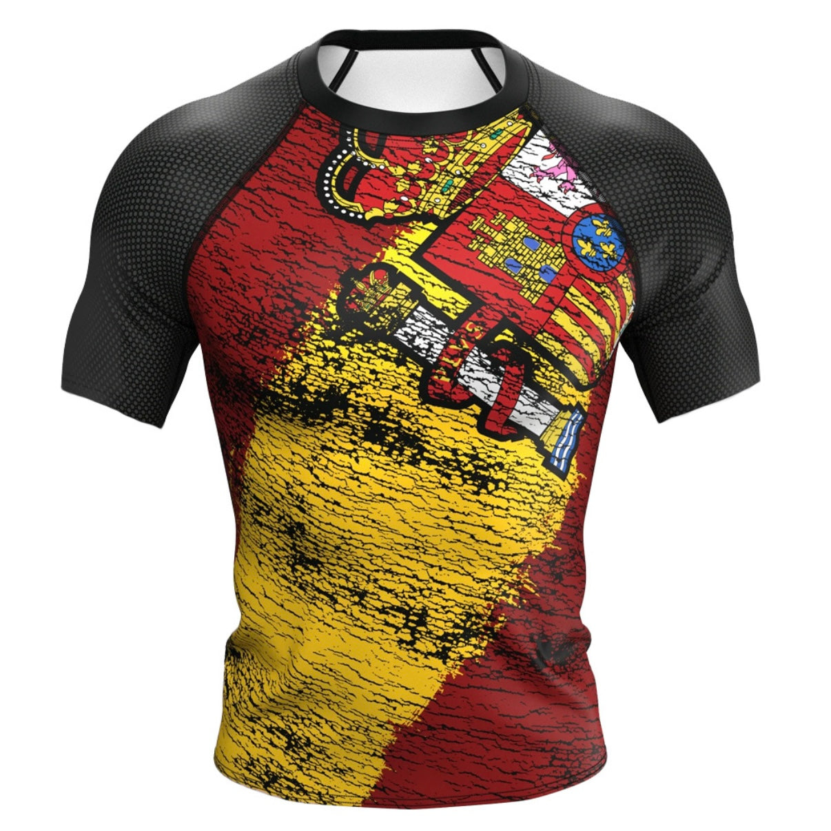 Spain (España) Premium Rash Guard - LONG OR SHORT SLEEVE - MADE TO ORDER 2 WEEK DISPATCH