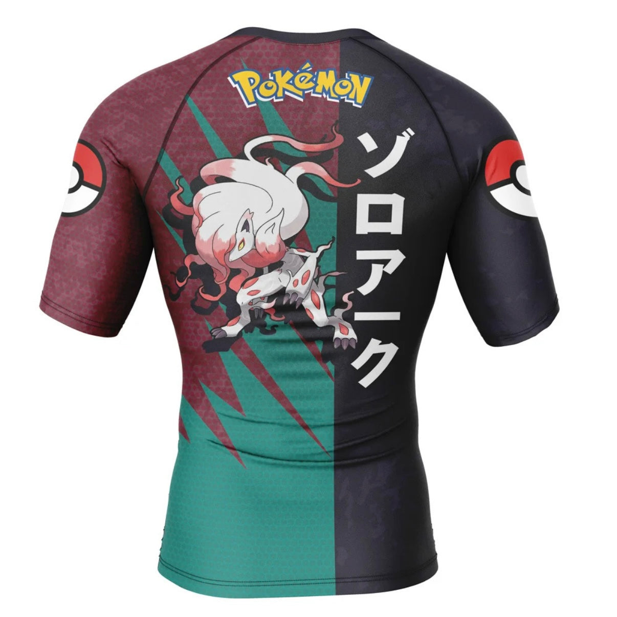 Pokemon Zoroark Premium Short Sleeve Rash Guard - MADE TO ORDER 2 WEEK DISPATCH