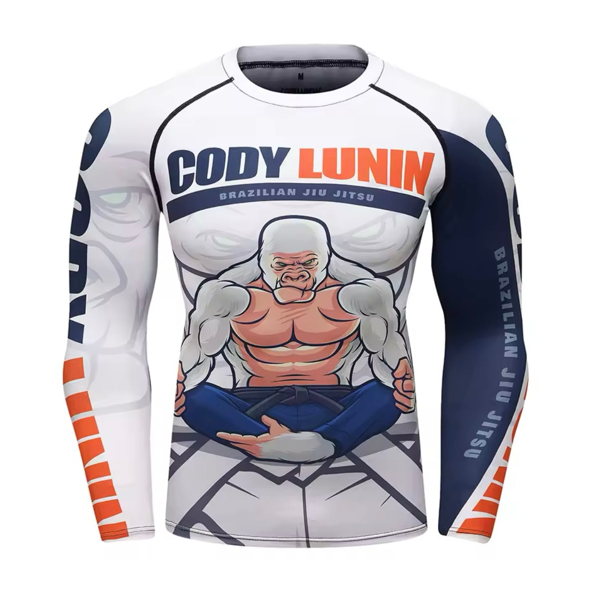 White Gorilla Premium BJJ No Gi / MMA Set. Rash Guard, Shorts & Spats - MADE TO ORDER 2 WEEK DISPATCH