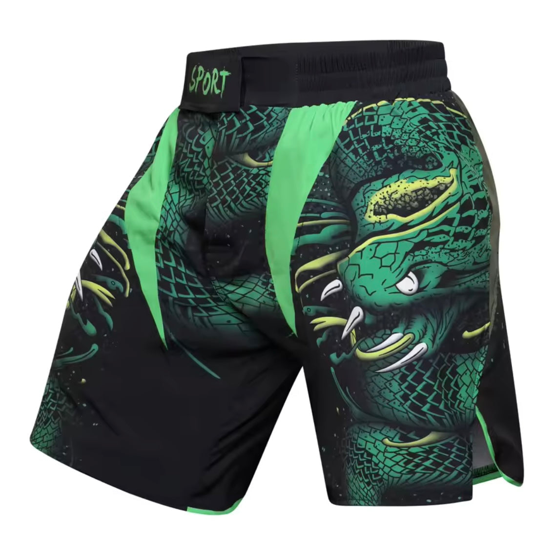 Snake Premium BJJ No Gi / MMA Set. Rash Guard, Shorts & Spats - MADE TO ORDER 2 WEEK DISPATCH
