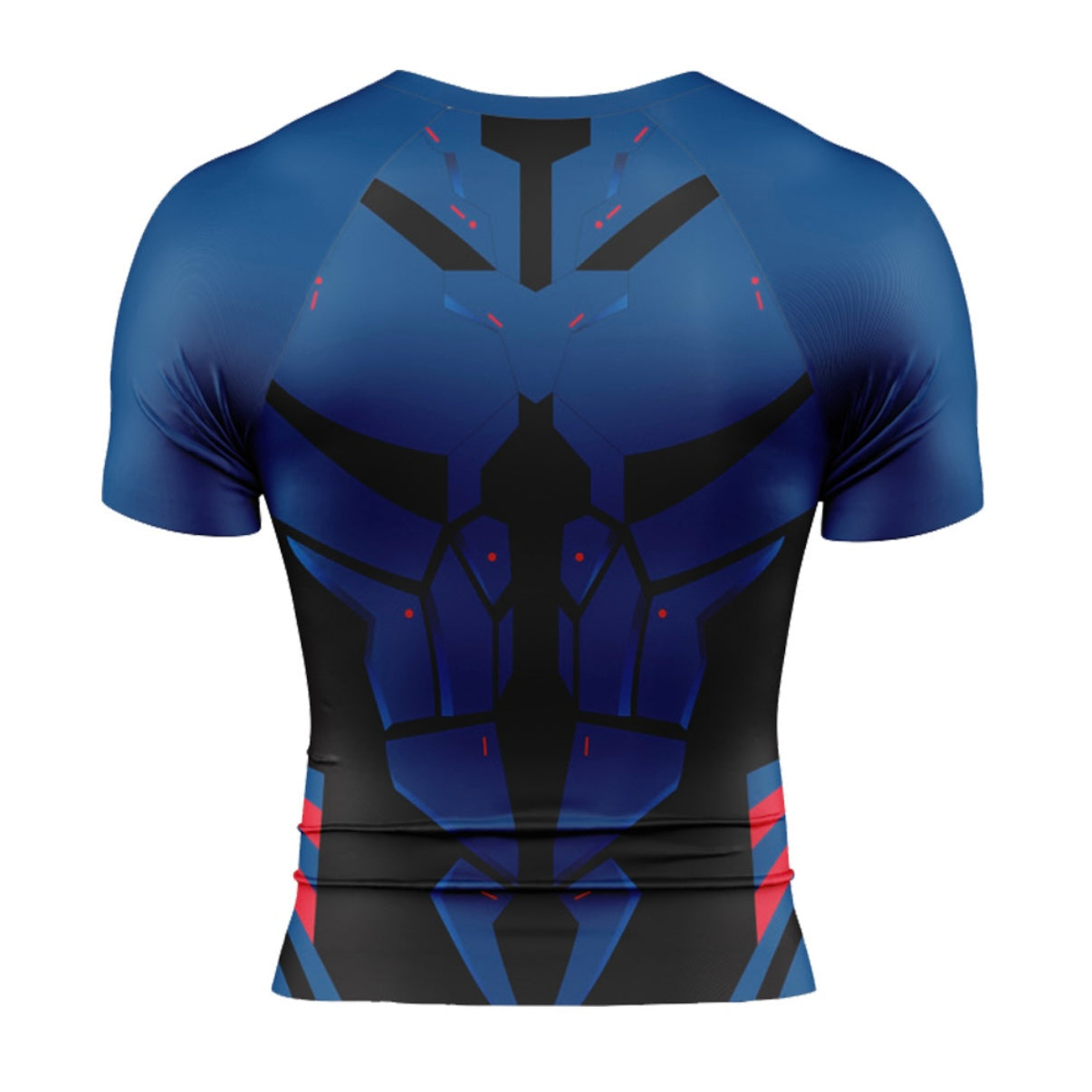 Blue Batman Premium Short Sleeve Rash Guard - MADE TO ORDER 2 WEEK DISPATCH