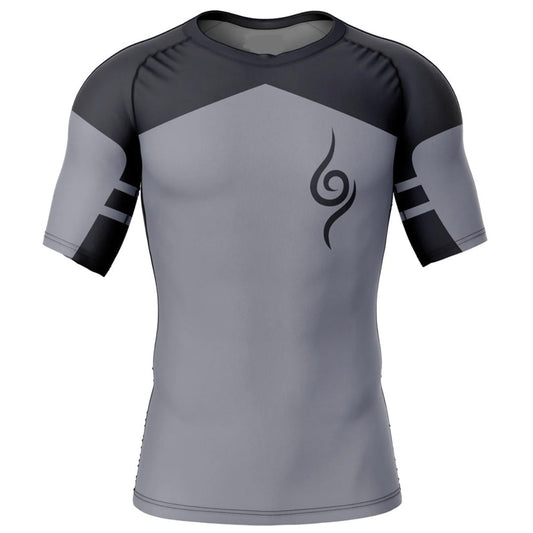Naruto Kakashi Anbu Premium Short Sleeve Rash Guard - MADE TO ORDER 2 WEEK DISPATCH