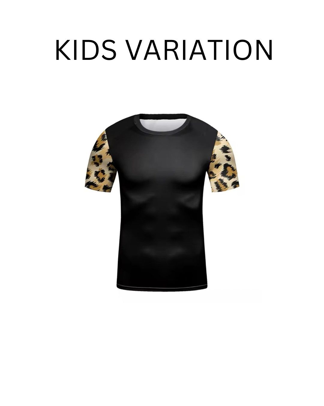 Leopard Premium BJJ / MMA Rash Guard - LONG & SHORT SLEEVE VARIATIONS - MADE TO ORDER 2 WEEK DISPATCH