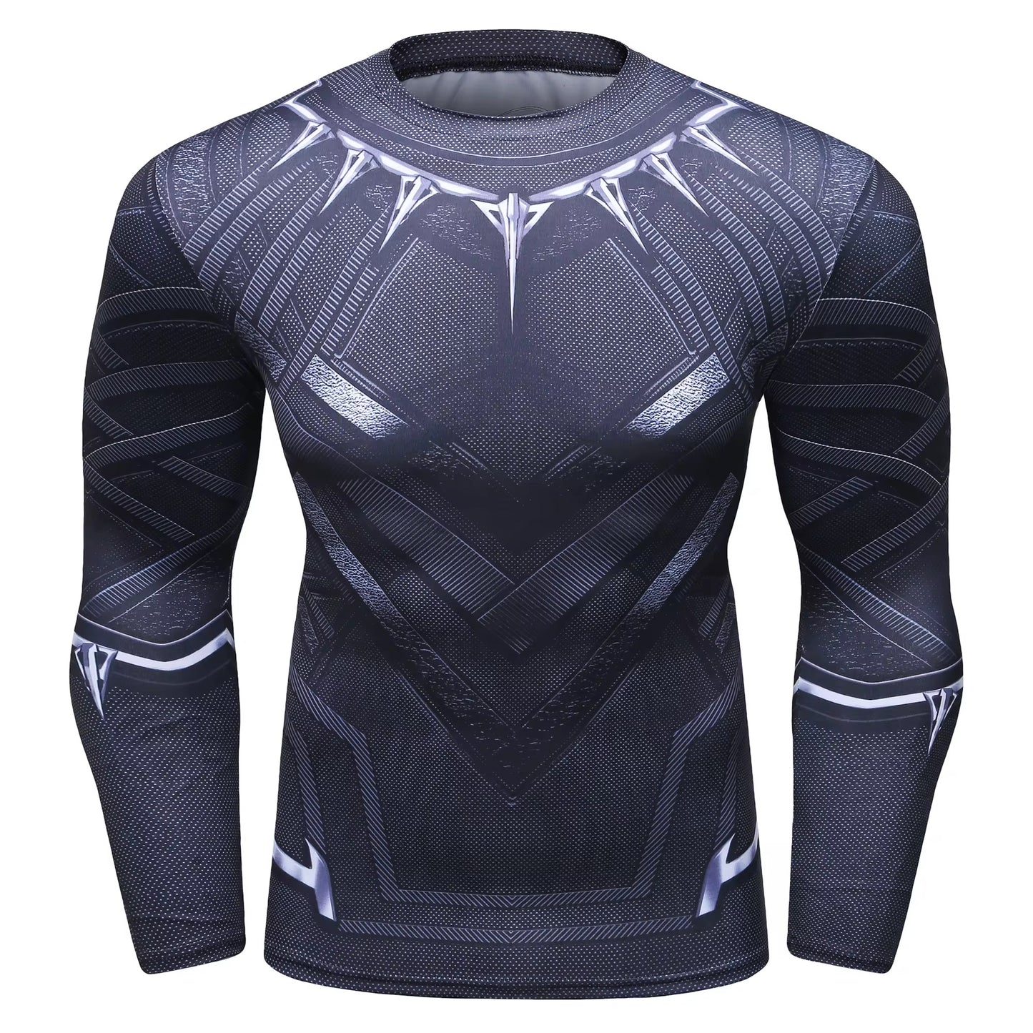 Black Panther Premium BJJ No Gi Set. Includes Rash Guard, Shorts & Spats