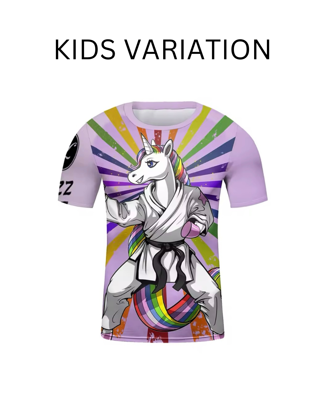 Unicorn Premium BJJ / MMA Rash Guard - LONG & SHORT SLEEVE VARIATIONS - MADE TO ORDER 2 WEEK DISPATCH
